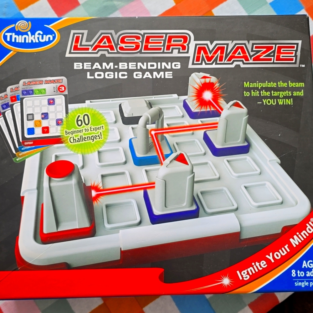 LIKE NEW Laser Maze game